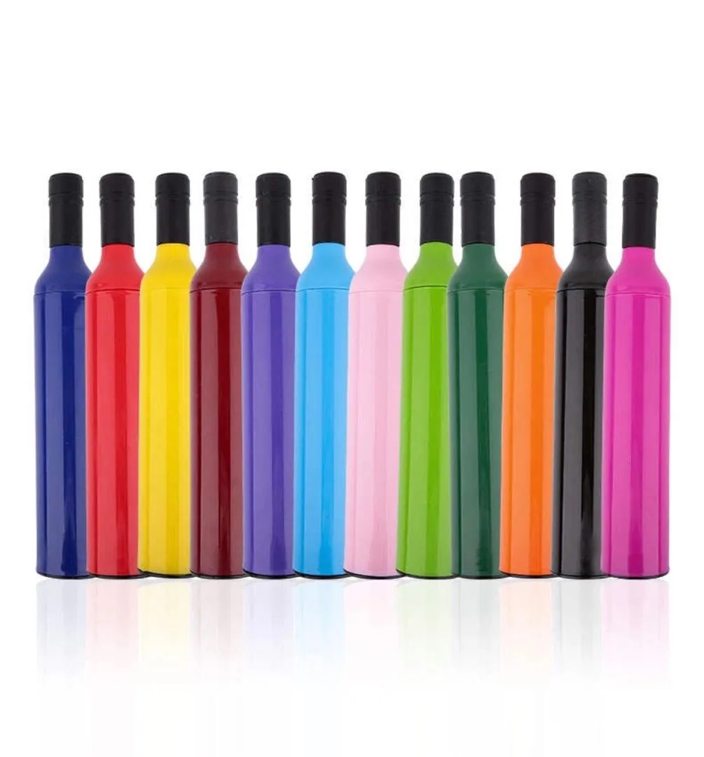 Custom Wine Bottle Umbrella 8