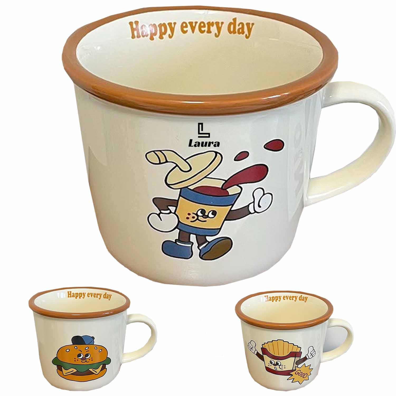 11OZ Creative mugs wholesale cartoons 2