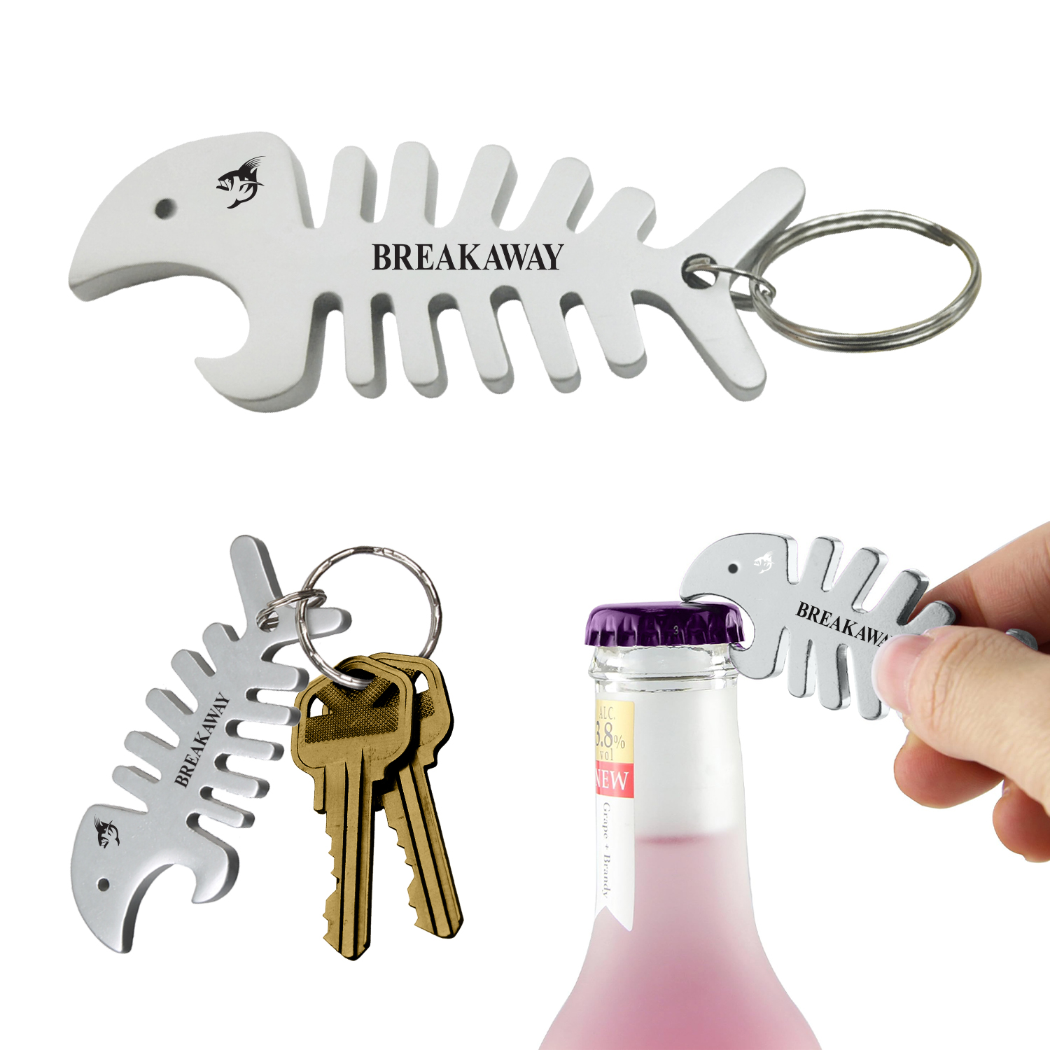 Fish Bottle Opener K/c 3