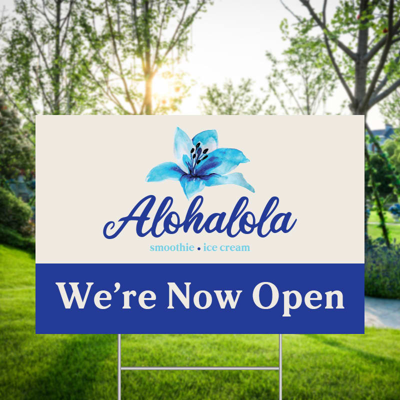 Custom 24" X 36" Yard Signs 21