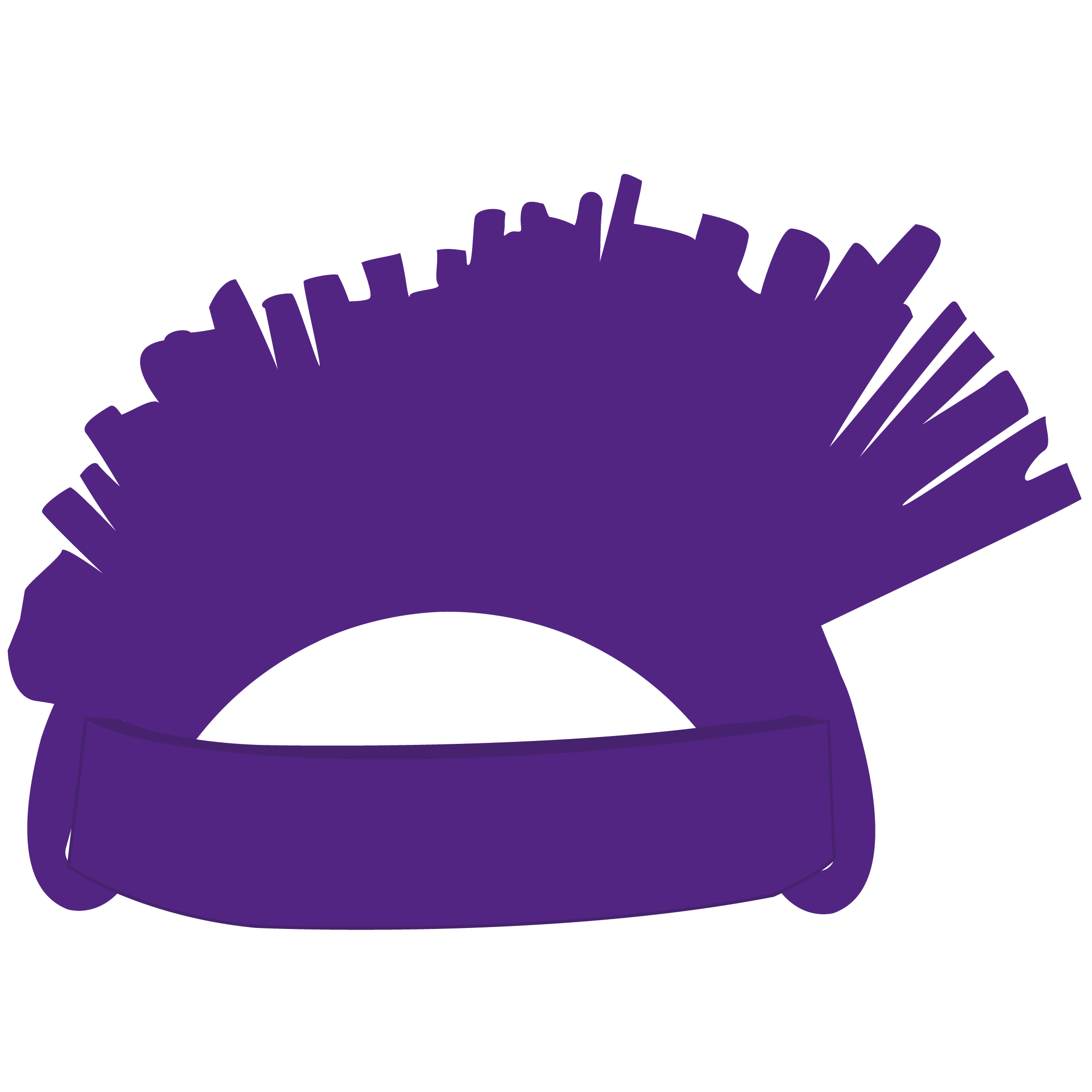 Foam Mohawk Hat 22