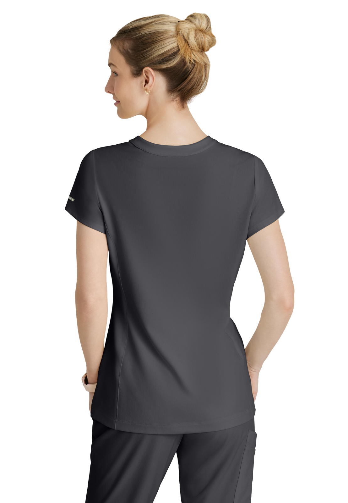 Skechers - Women's Two-Pocket Placket V-Neck Coast Scrub Top 1