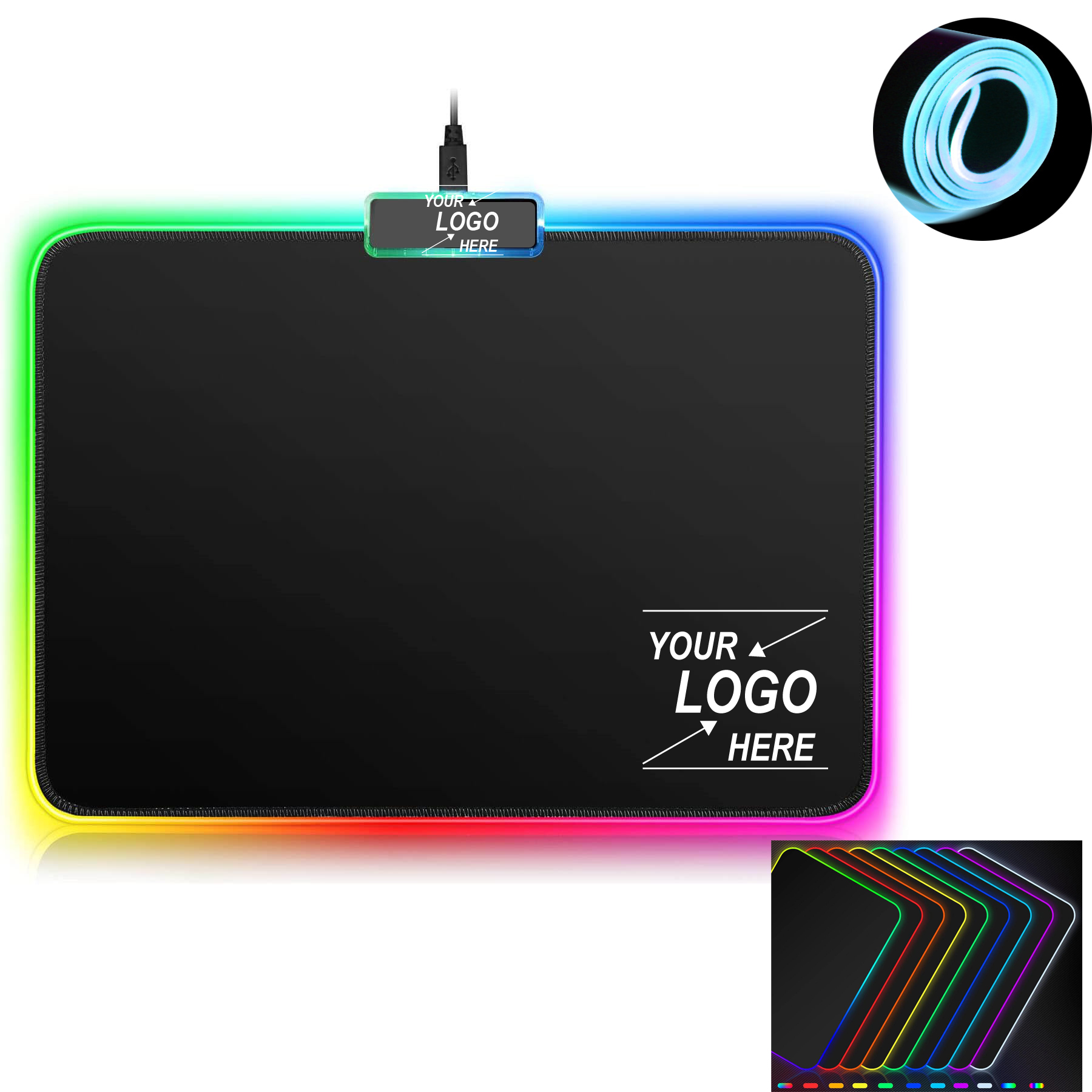 RGB LED Gaming Mouse Pad