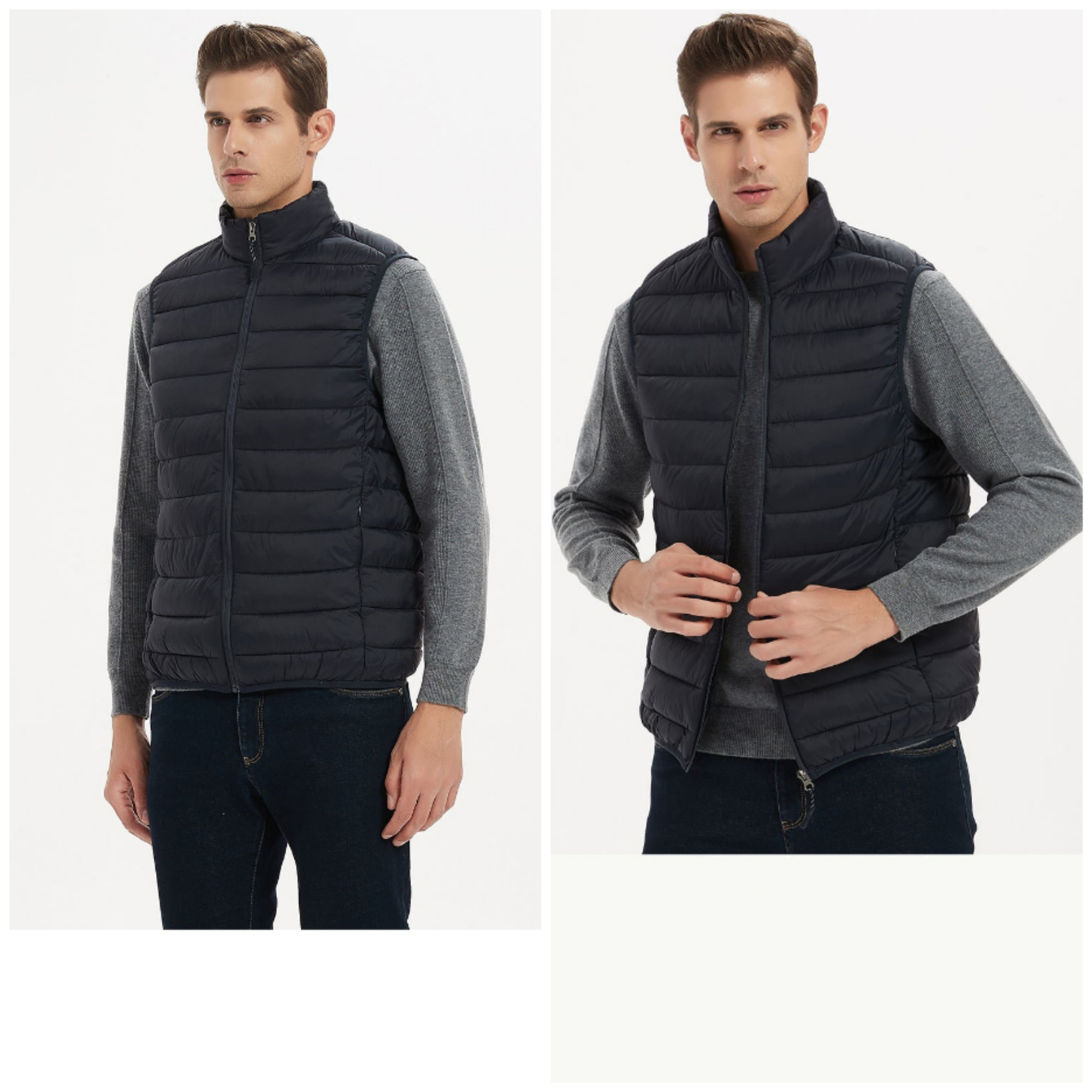 Men's Lightweight Down Alternative Vest 4