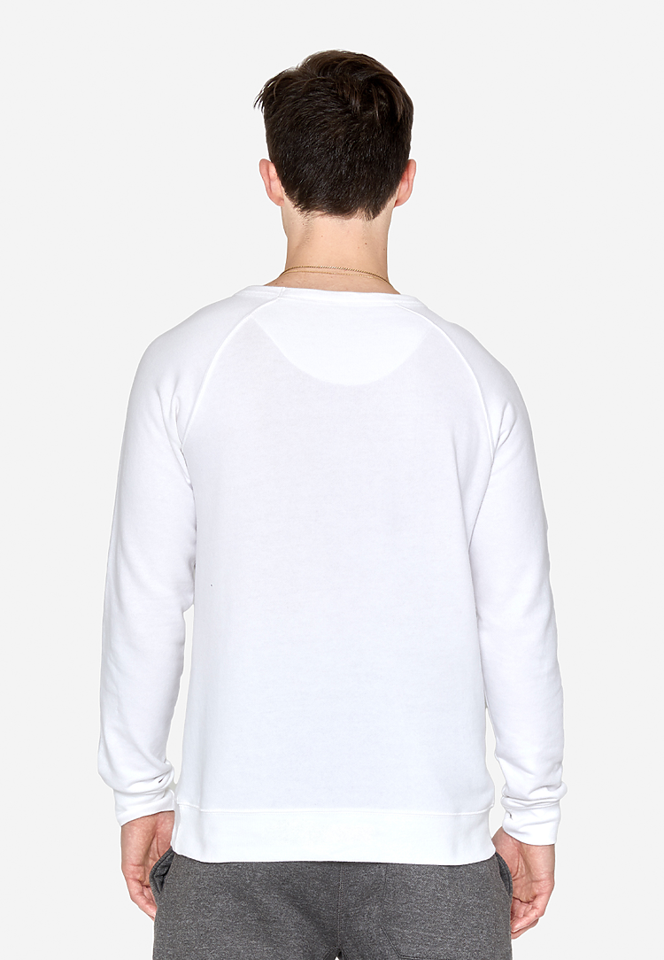 French Terry Raglan Crewneck, custom hoodie or sweatshirt with logo imprint 11