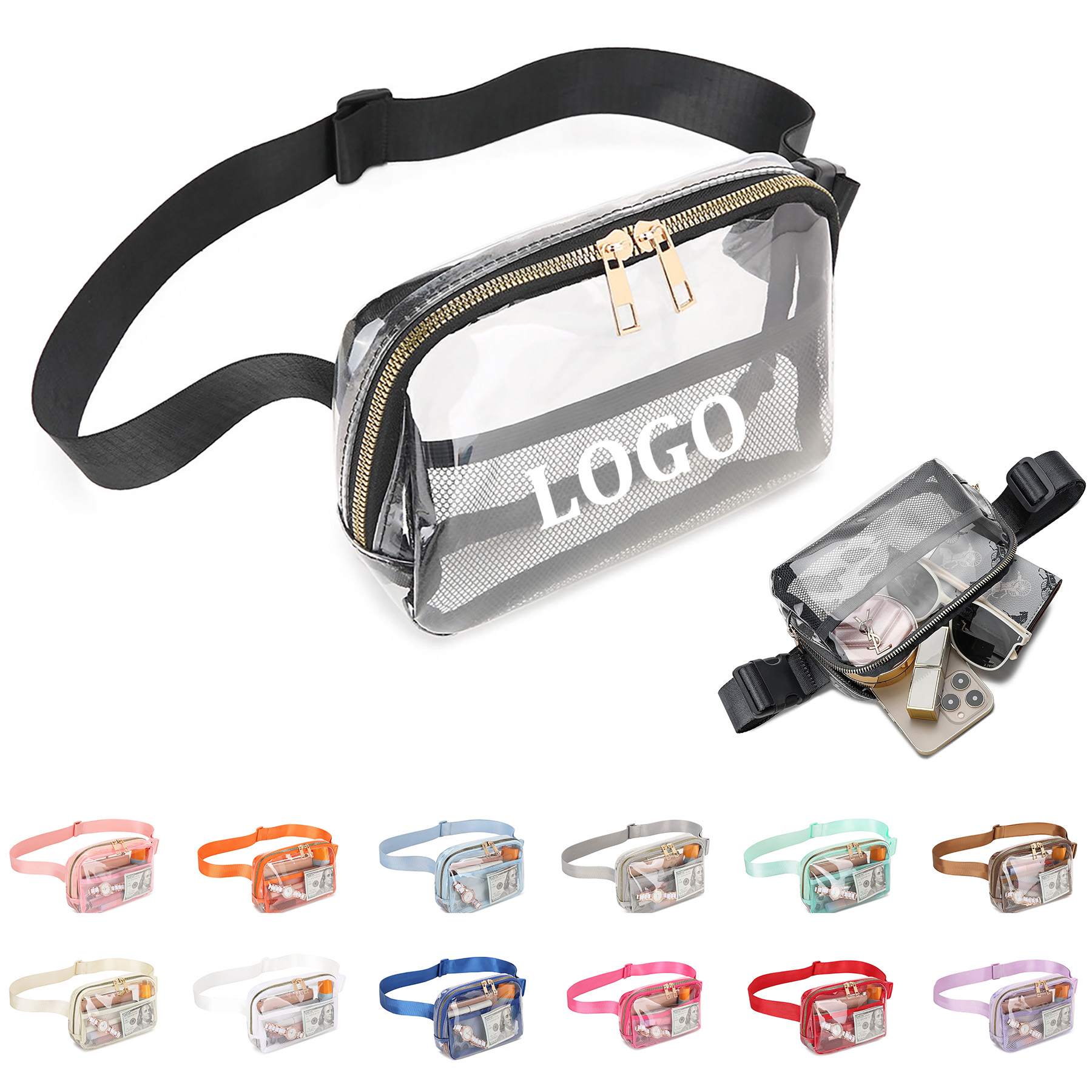 Clear Belt Bag 8