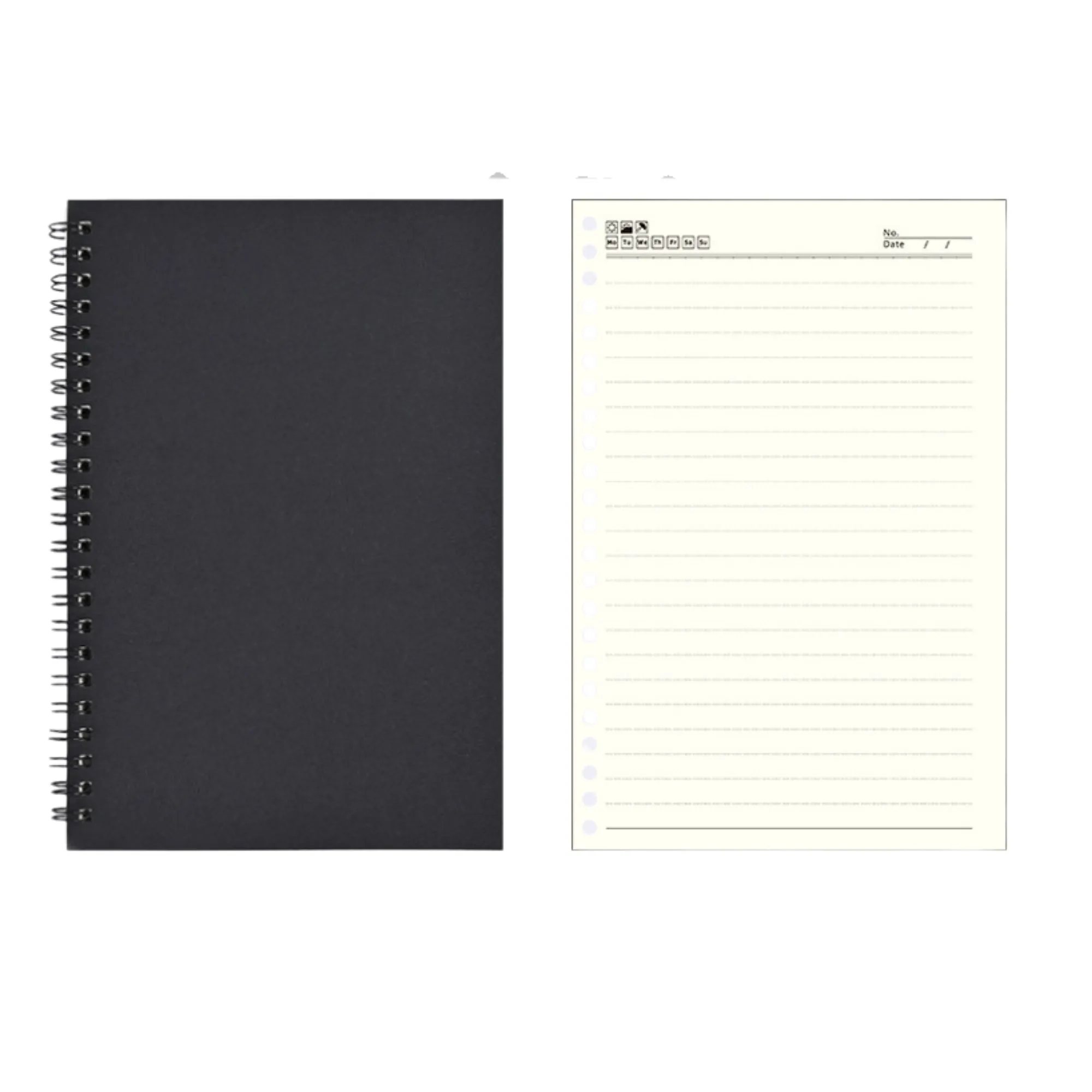 Thick Spiral Business Office Notebook 8