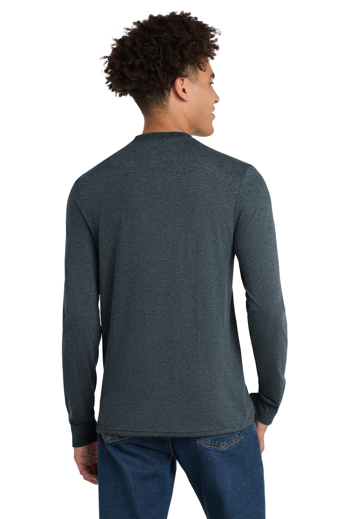 District Perfect Tri Long Sleeve Tee . DM132 29