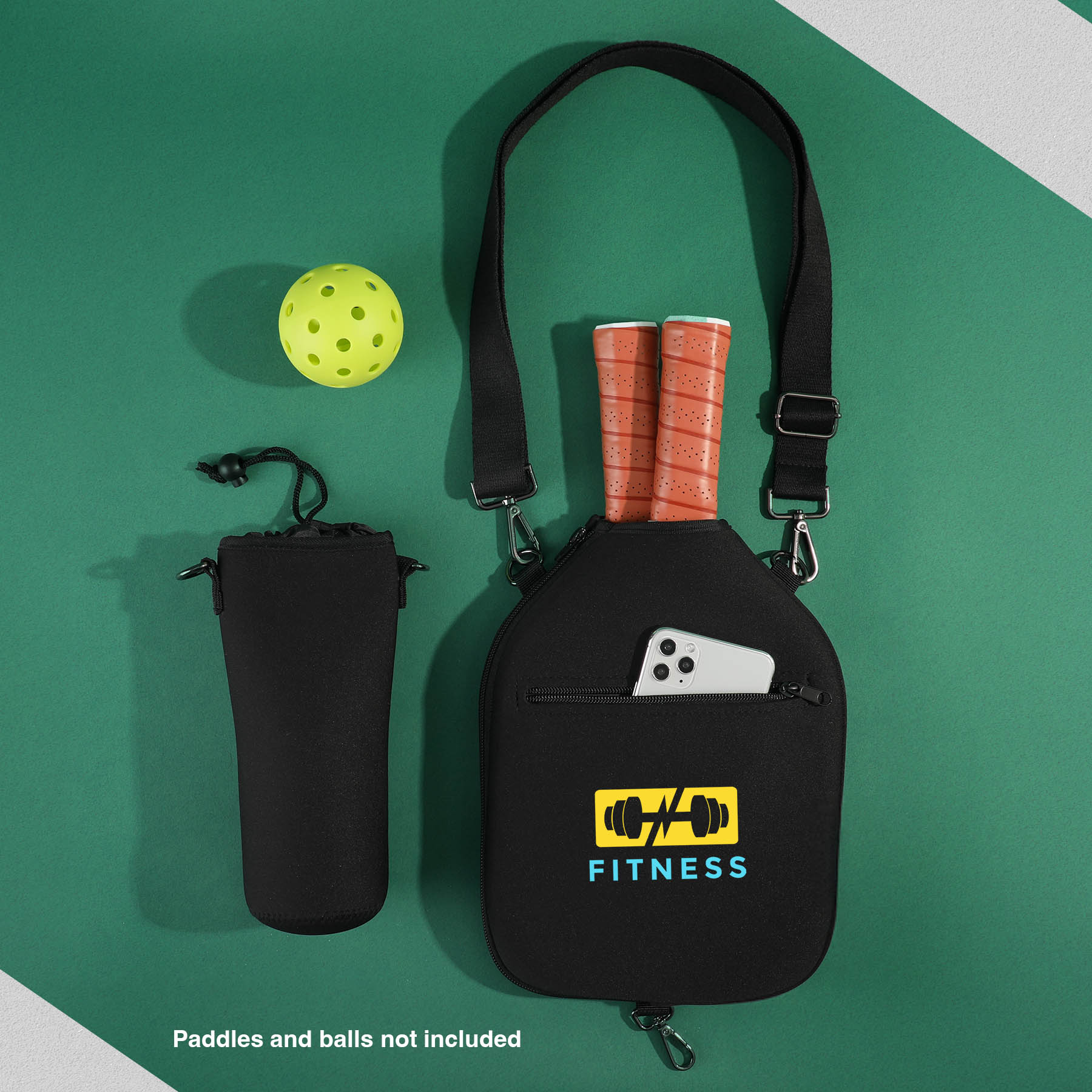 Pick Up Pickleball Paddle Pouch 10