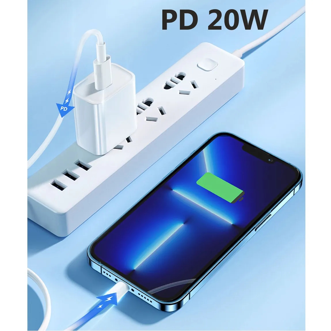 Fast Charging PD 20W USB-C Wall Charger 5