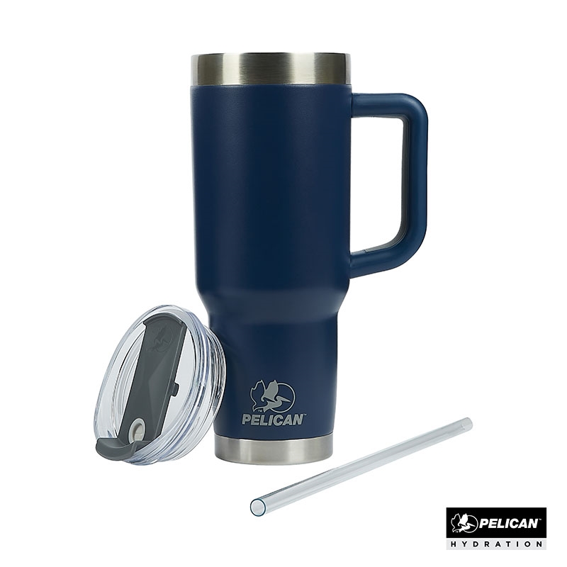 Pelican Porter™ 40 oz. Recycled Double Wall Stainless Steel Travel Tumbler 234