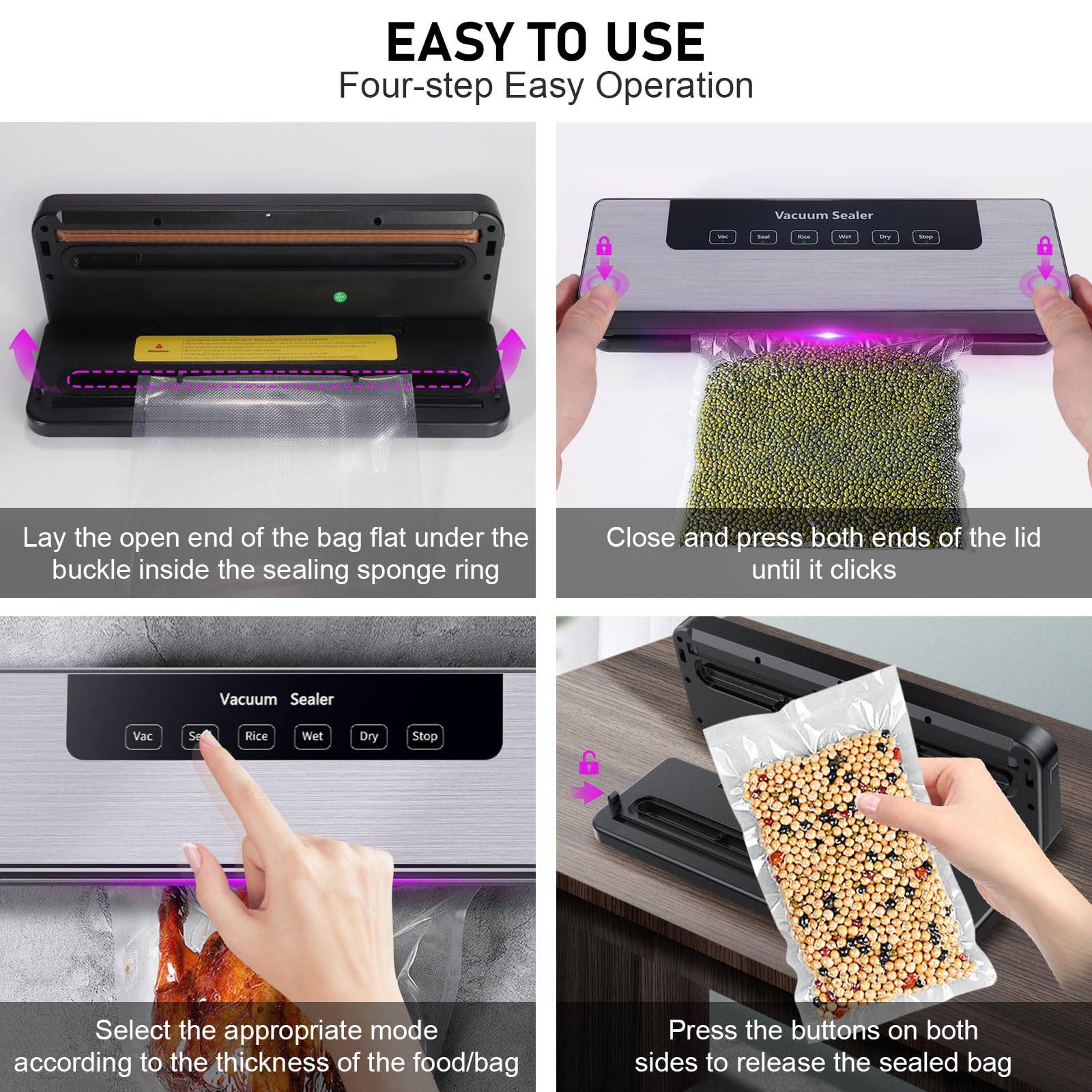 High-Speed Vacuum Food Sealer Machine 5