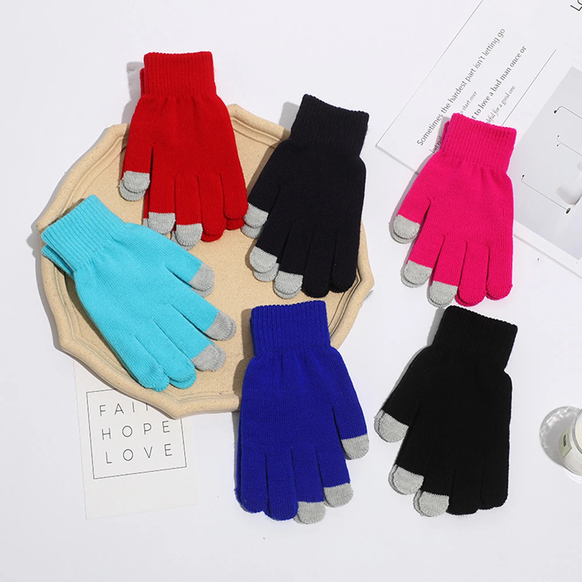 Cold-Proof Warm Touchscreen Gloves For Autumn or Winter 6