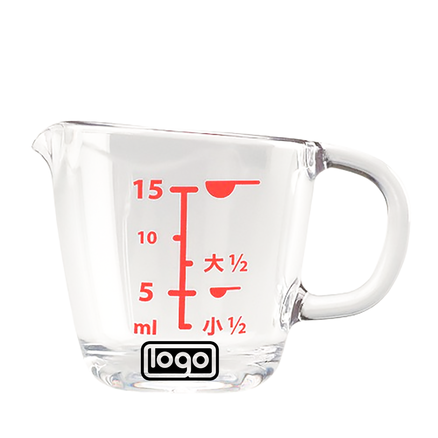 0.5oz Mini Clear Measuring Cup 5