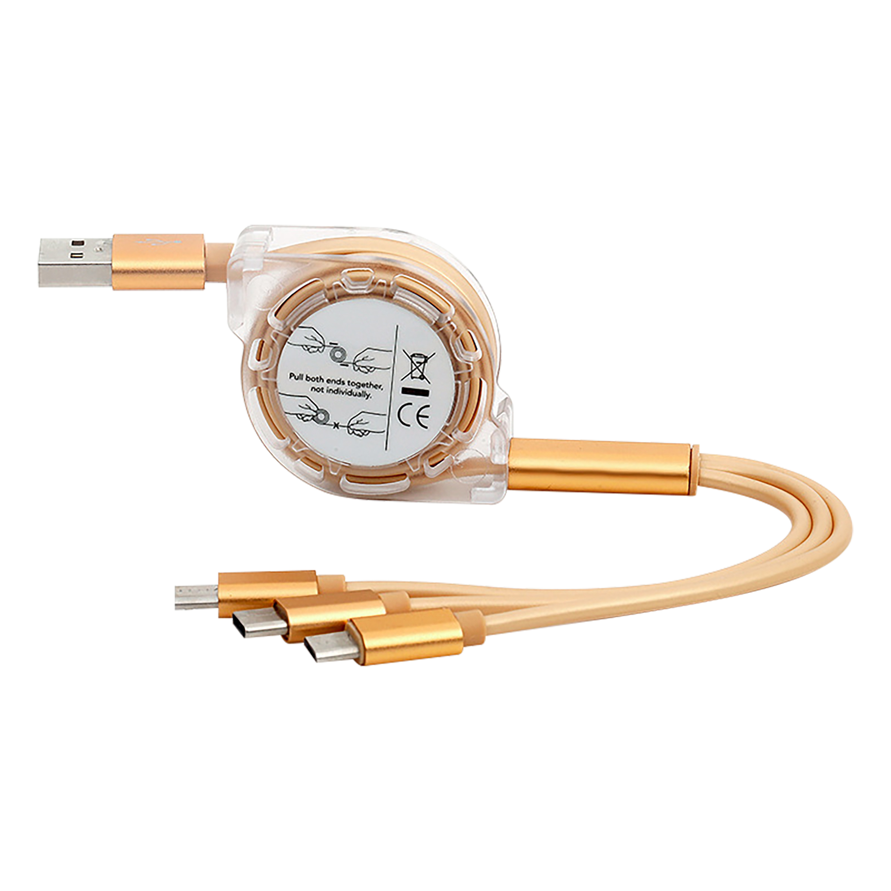 3-in-1 Multi Device Charger and USB Charging Cable 3