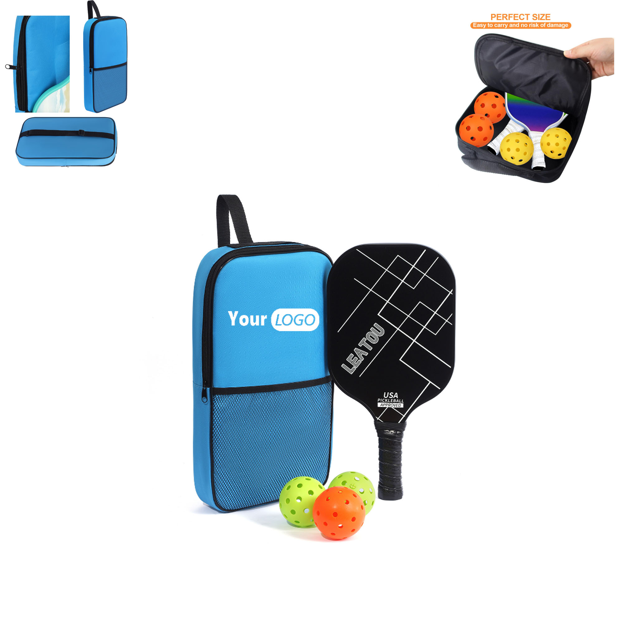 Multi Functional Pickleball Racket Tote Bag 2