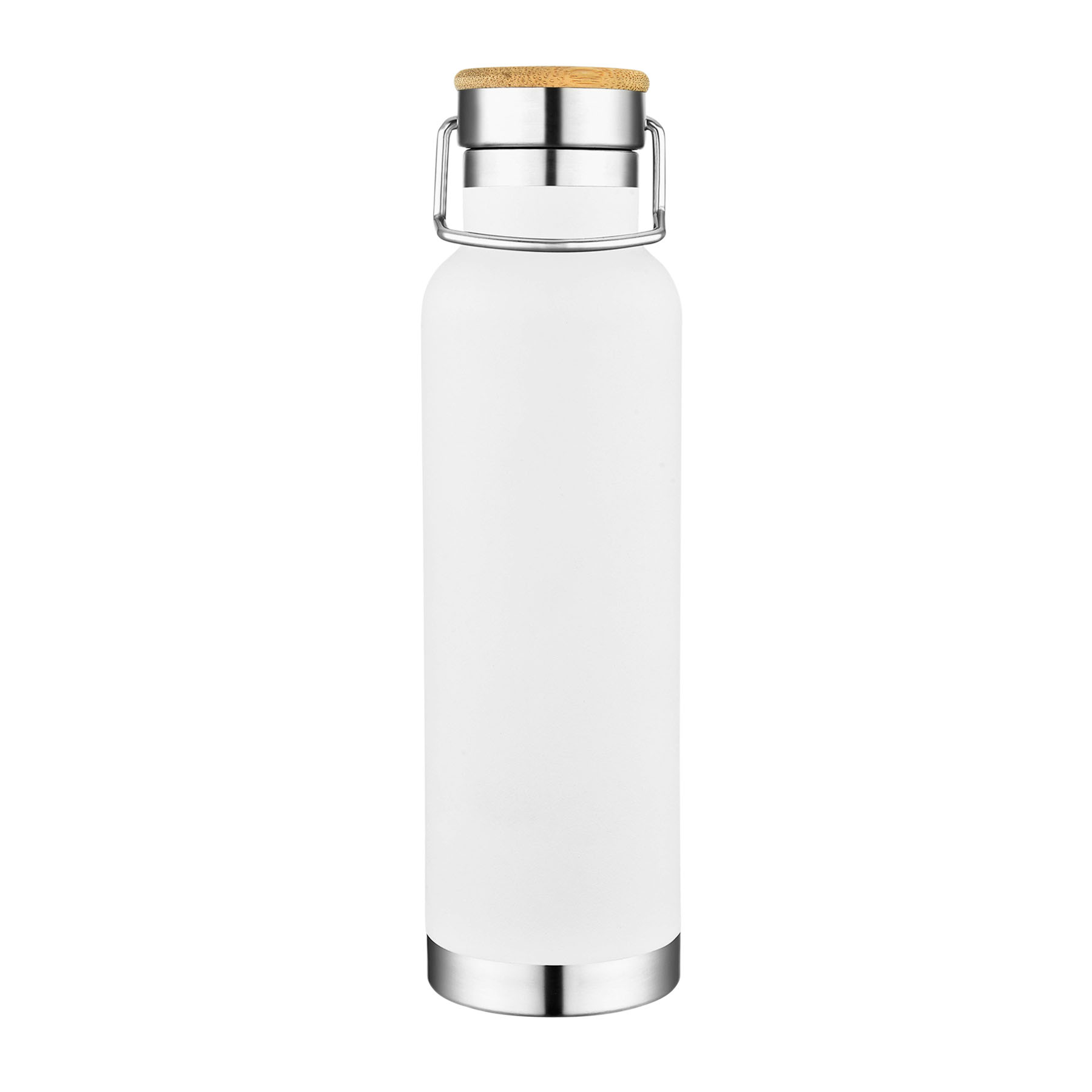 20oz. Double Wall SS Vacuum Tumbler with bamboo lid 8