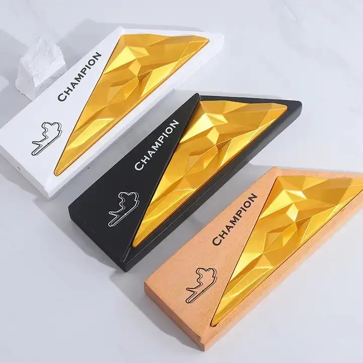 Exclusive Crystal Wooden Award 8