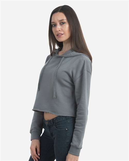 Women's Cropped Hoodie Sweatshirt - LS12000 26
