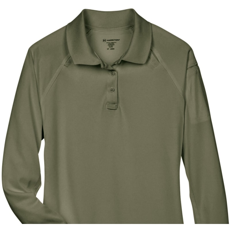 Harriton Ladies' Advantage Snag Protection Plus Long-Sleeve Tactical Polo 23