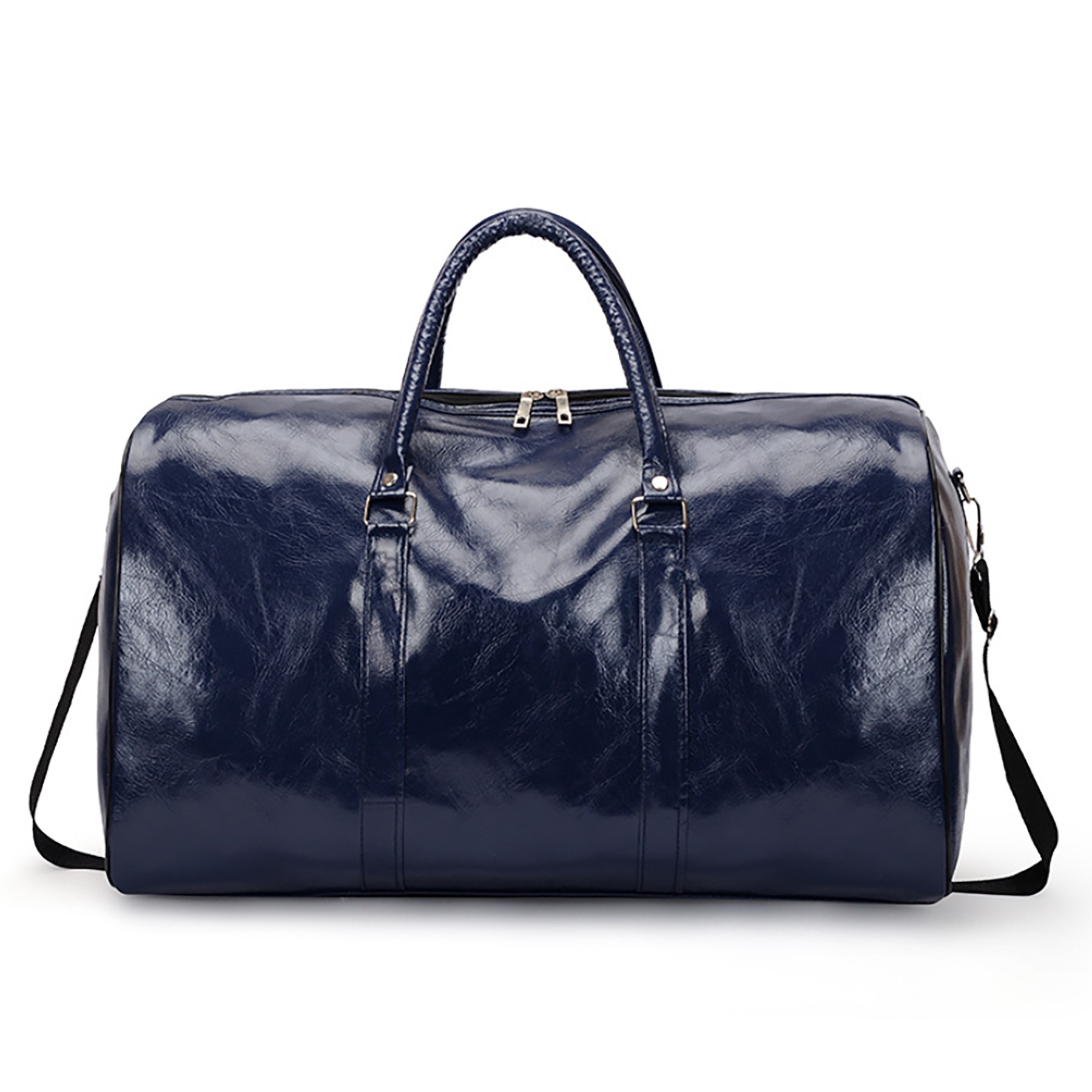 Sport Pu Leather Gym Duffle Travel Bag 4