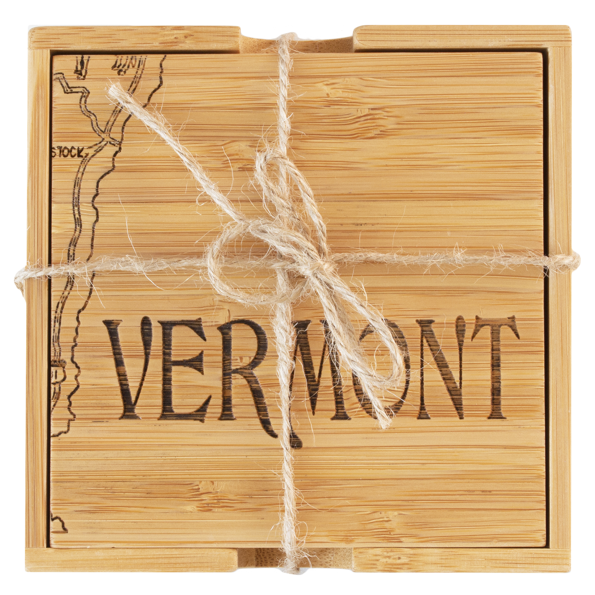 Vermont Puzzle Coaster Set 10