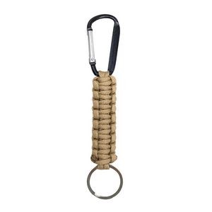 Handmade Emergency Paracord Rope Key Chain With Carabiner 12
