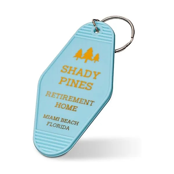 CUSTOM MOTEL STYLE KEY RING 8