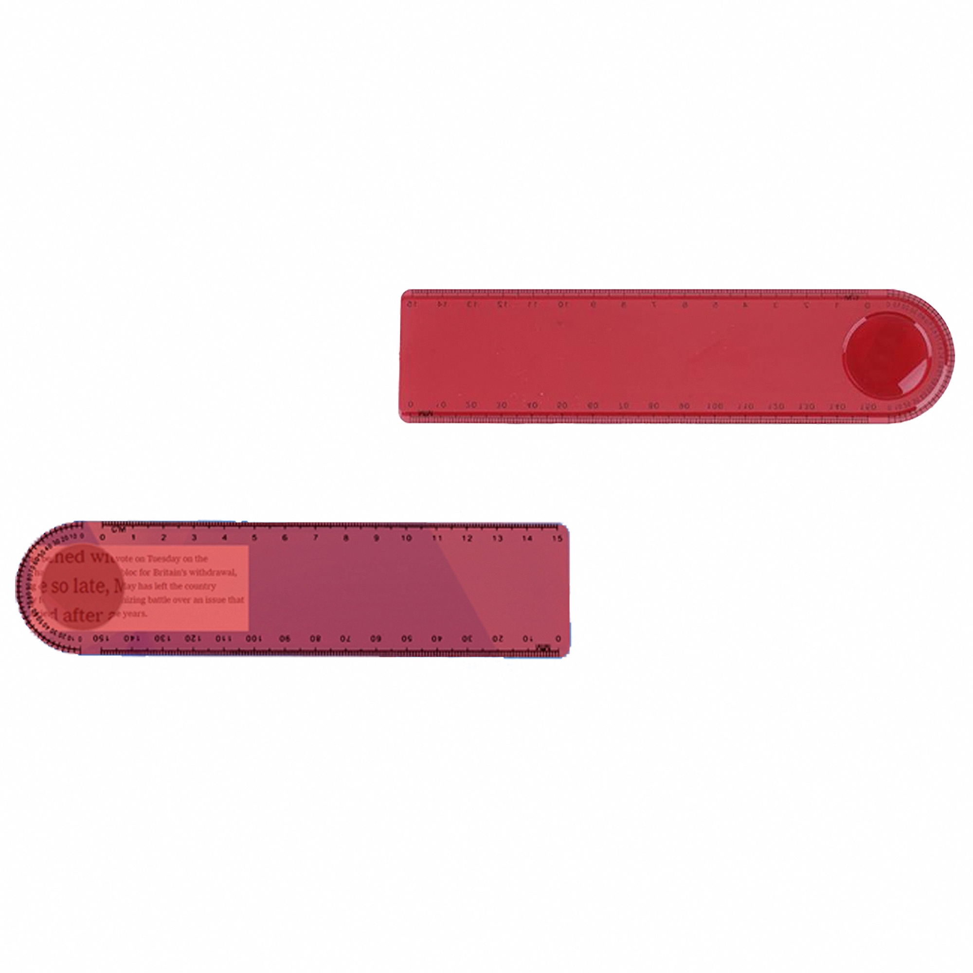 Magnifying Ruler for Precision Measurements 2