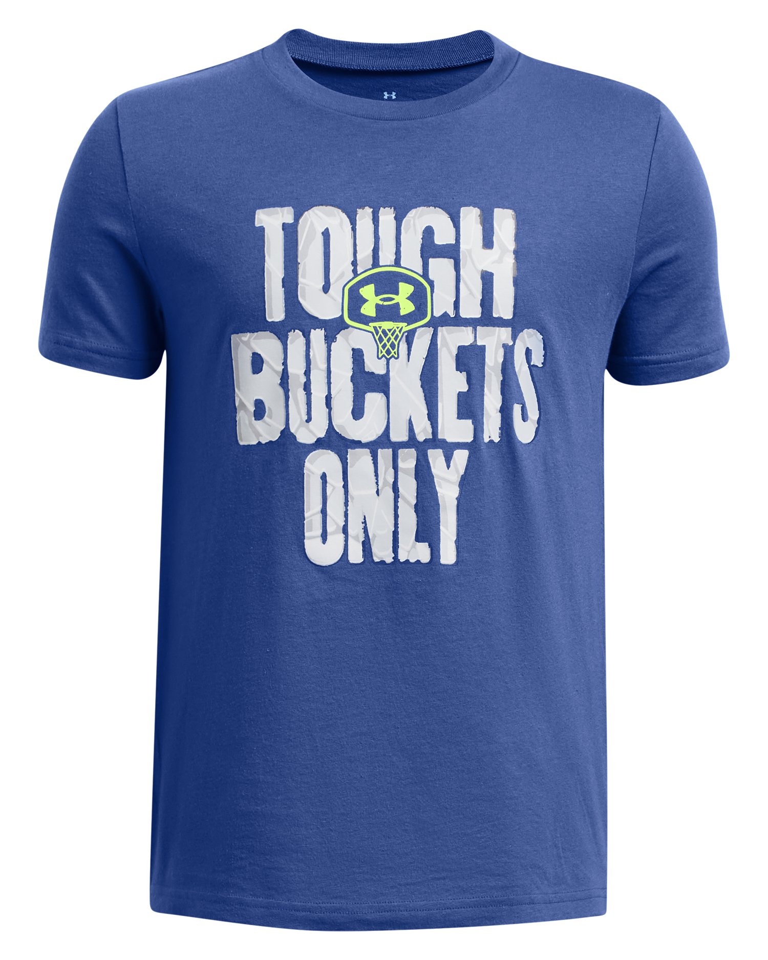 UA Tough Buckets Boys' Basketball Short Sleeve 2