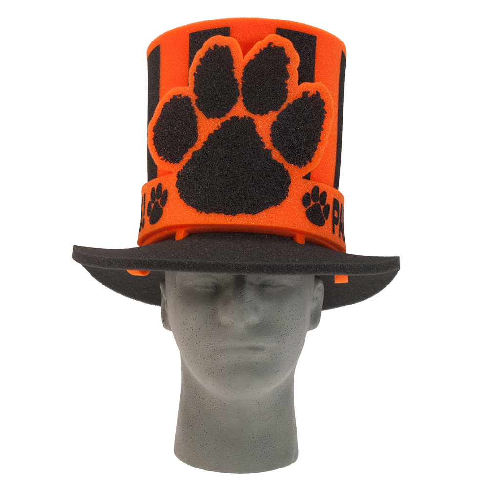 13" Foam Fan Hat, Big Paw Band 13