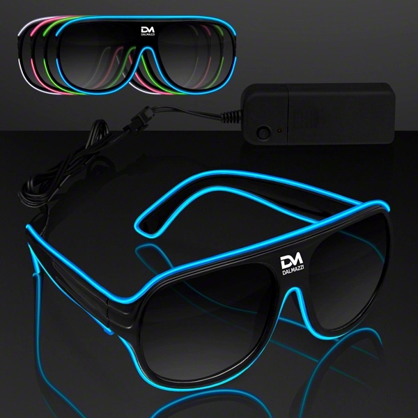 Neon Look Aviator EL Shades 39