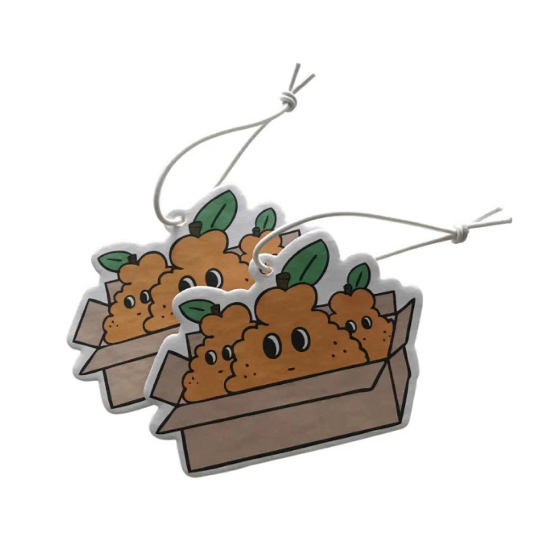 Custom Shape Hanging Car Air Freshener 3