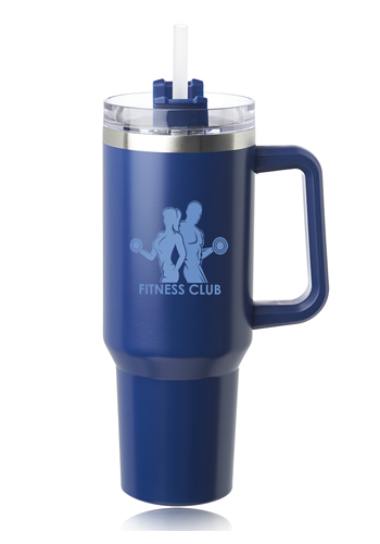 40 oz. Alps Stainless Steel Travel Mugs with Handle 11