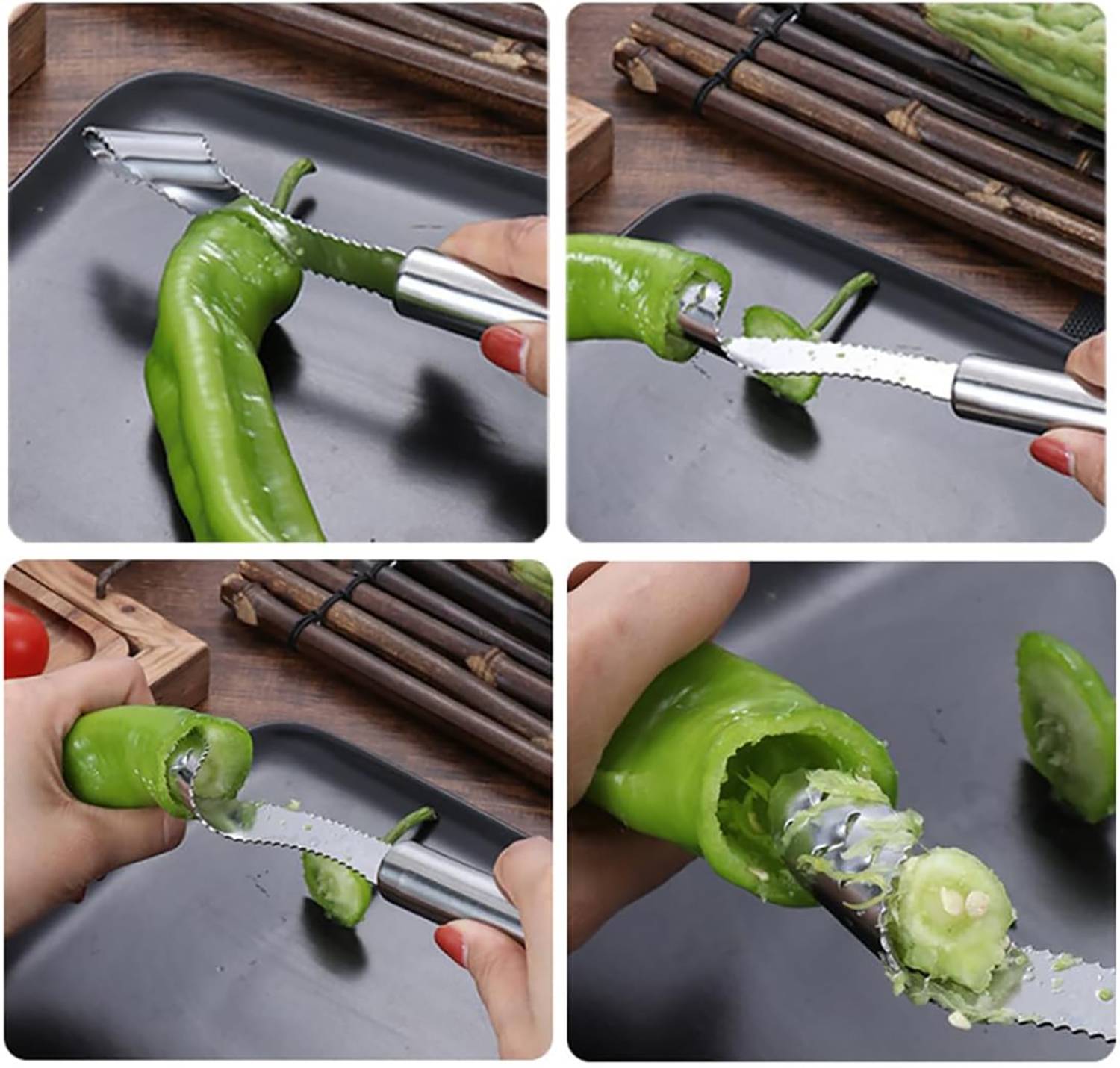 Essential Hangable Stainless Steel Core Remover 2