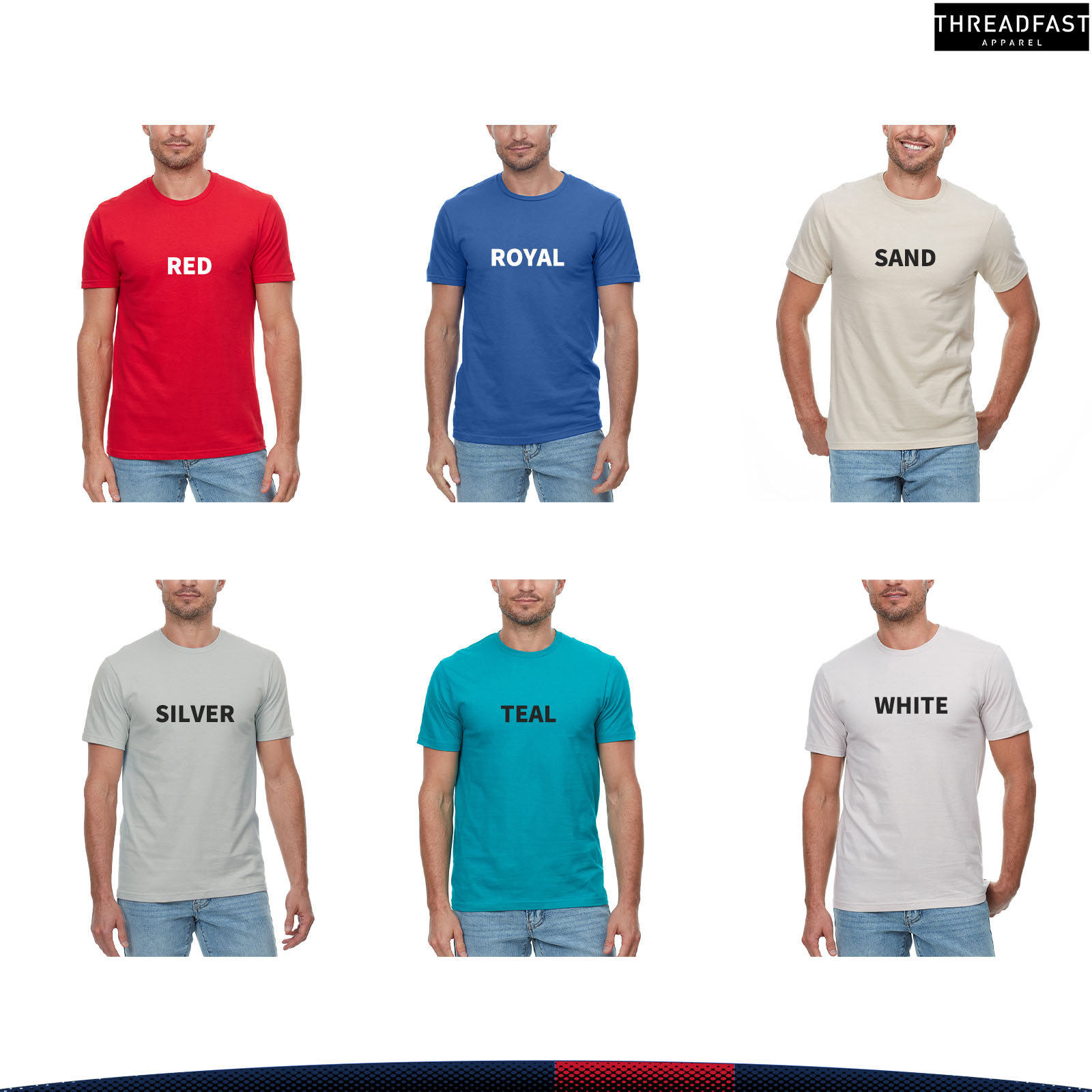 Threadfast Apparel® Unisex Cotton T-Shirt 5