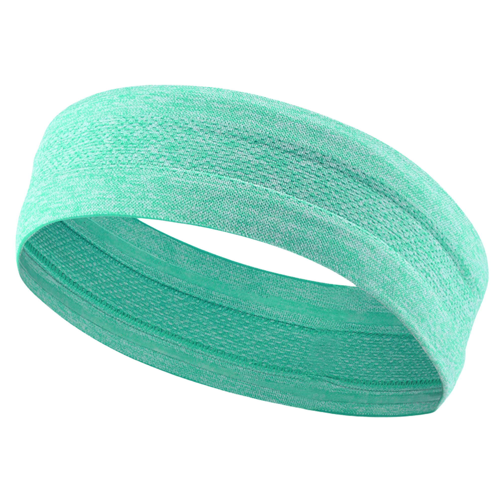 Elastic Sweatproof Sports Headband for Running, custom athletic wear with logo imprint 3