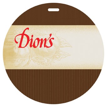 USA Made Waterproof Laminated Event Tag - Circle (4.5")