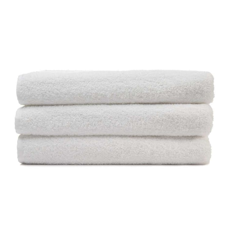 100% Cotton Towels - 30x60 White 2