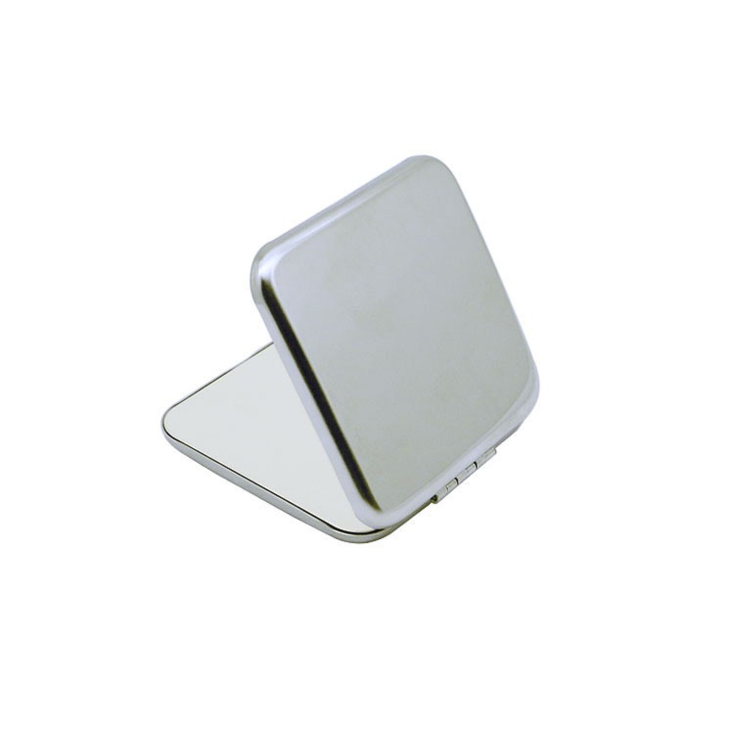 Stainless Steel Folding Compact Makeup Mirror 5