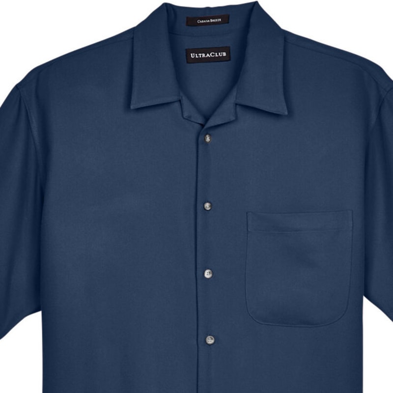 UltraClub Men's Cabana Breeze Camp Shirt 19