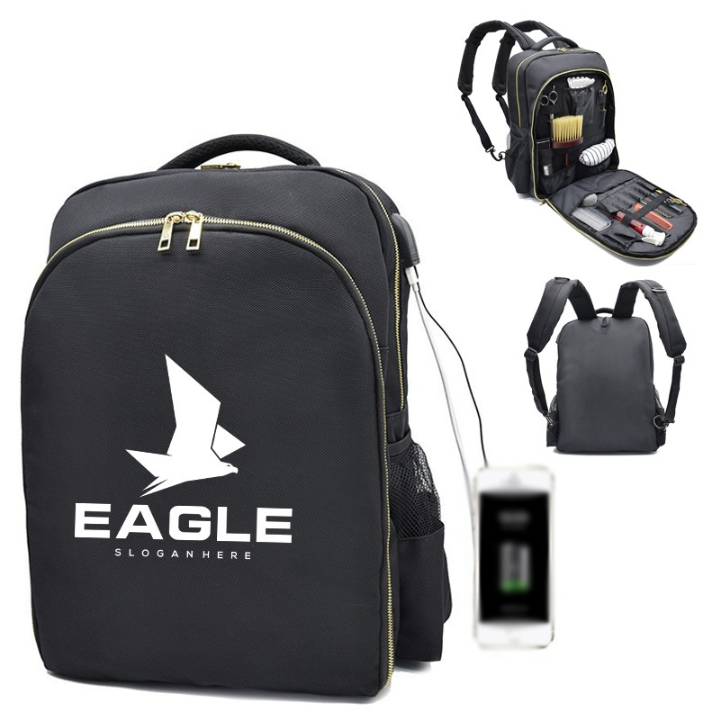 Functional Haircut Barber Backpack Hair Stylist Backpack 2