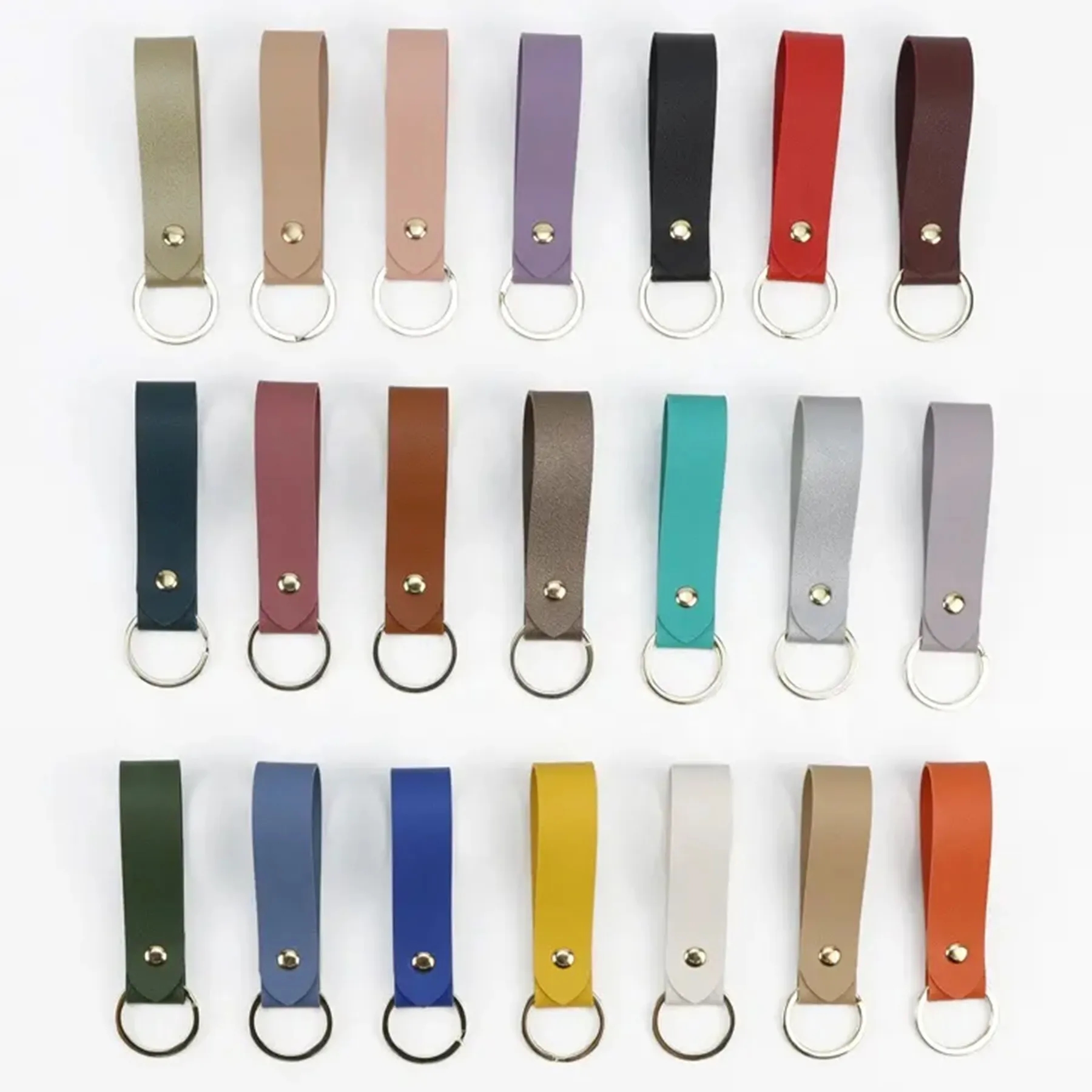 Vintage Genuine Leather Keychain Holder Wholesale Handmade 4