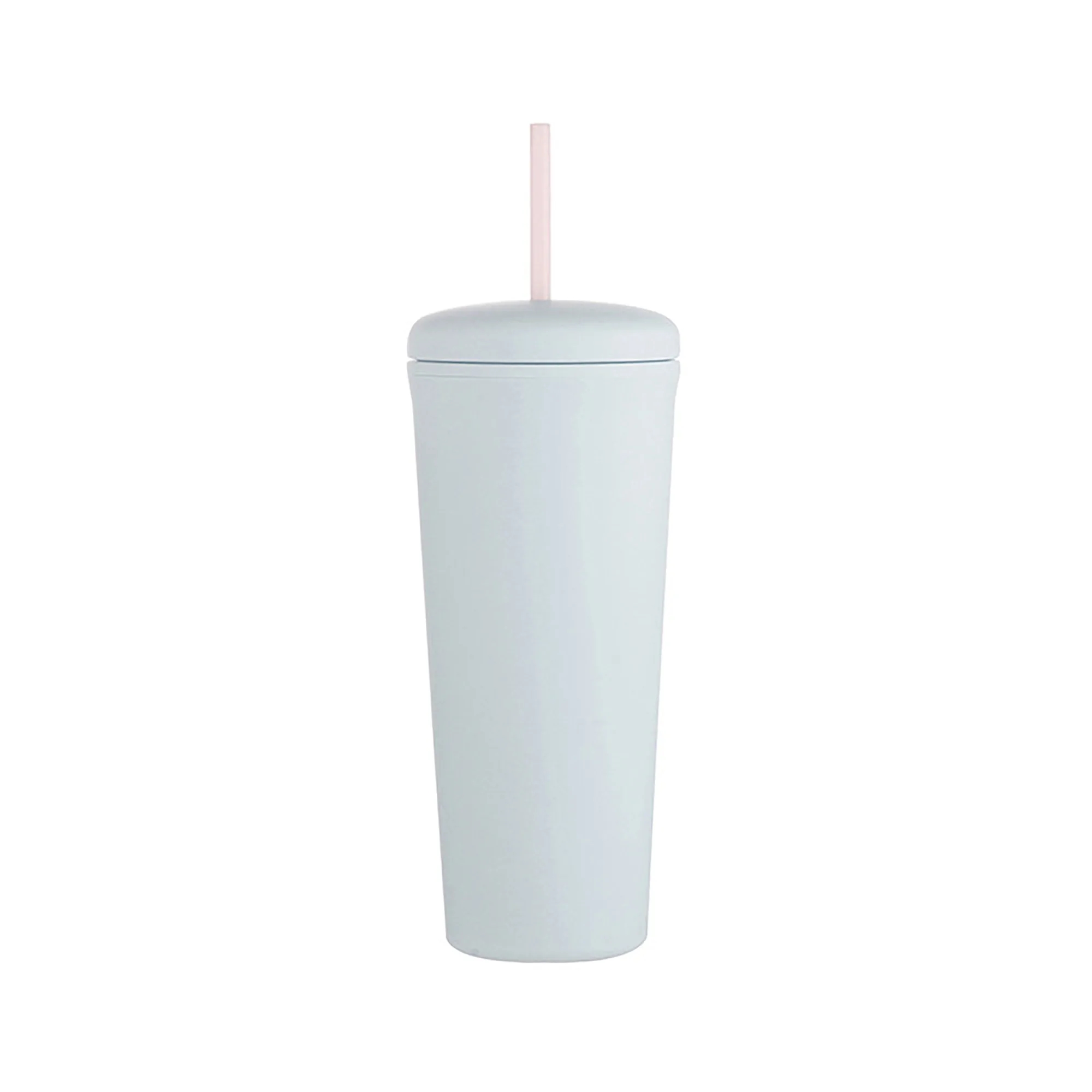 Reusable Plastic Straw Tumbler with Leak Proof Seal 9
