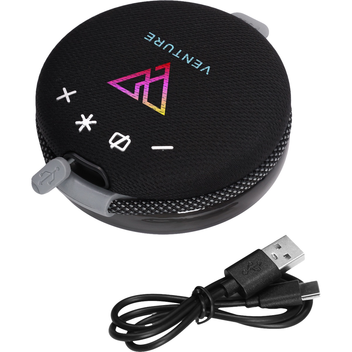 5W Wireless Light Up Ring Party Speaker 6