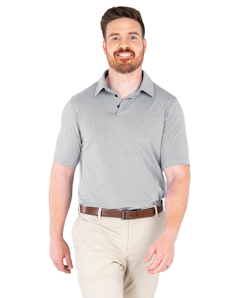 Men's Heathered Eco-Logic Stretch Polo 51