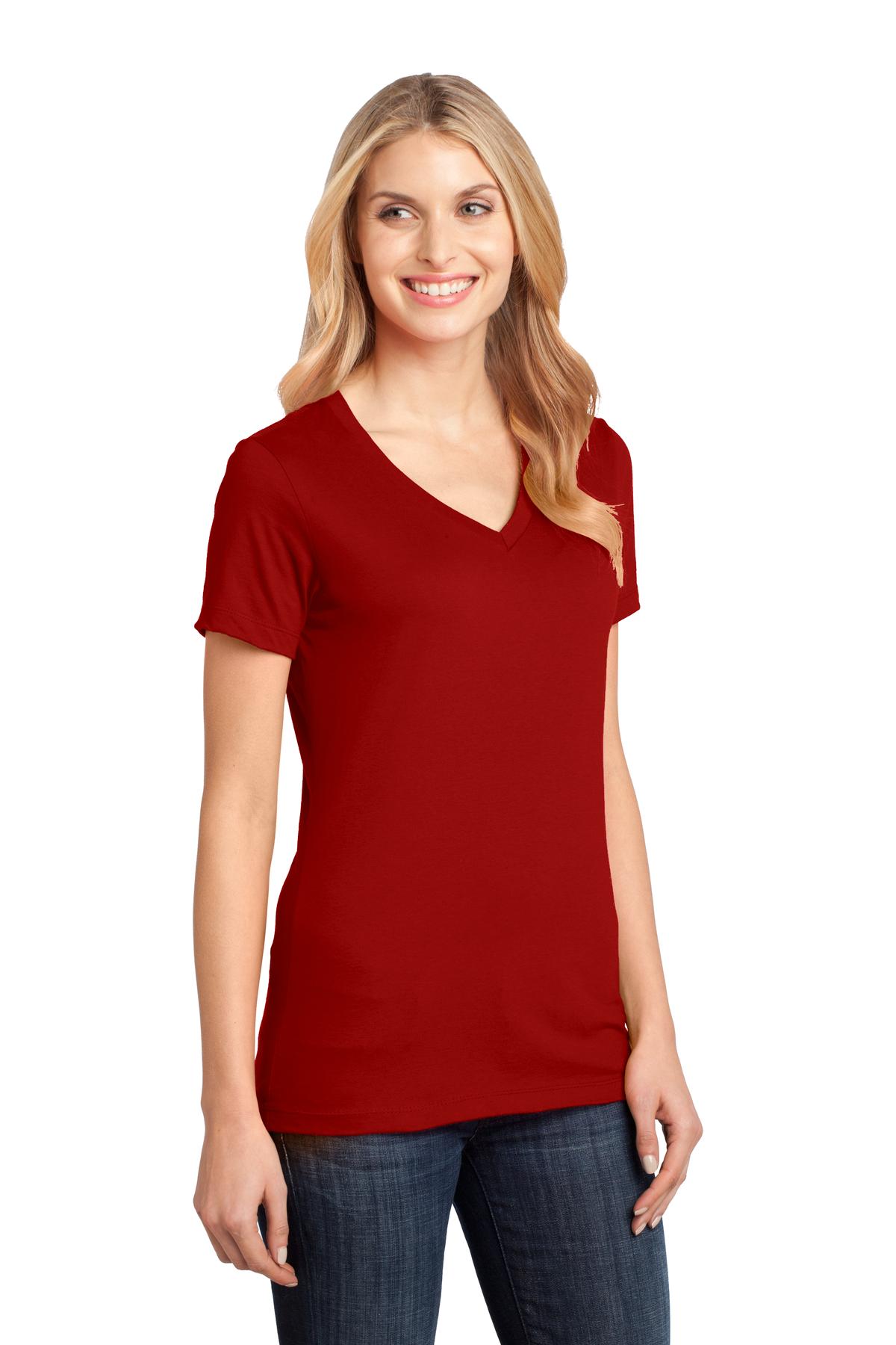 District® Women's Perfect Weight V-Neck Tee 82
