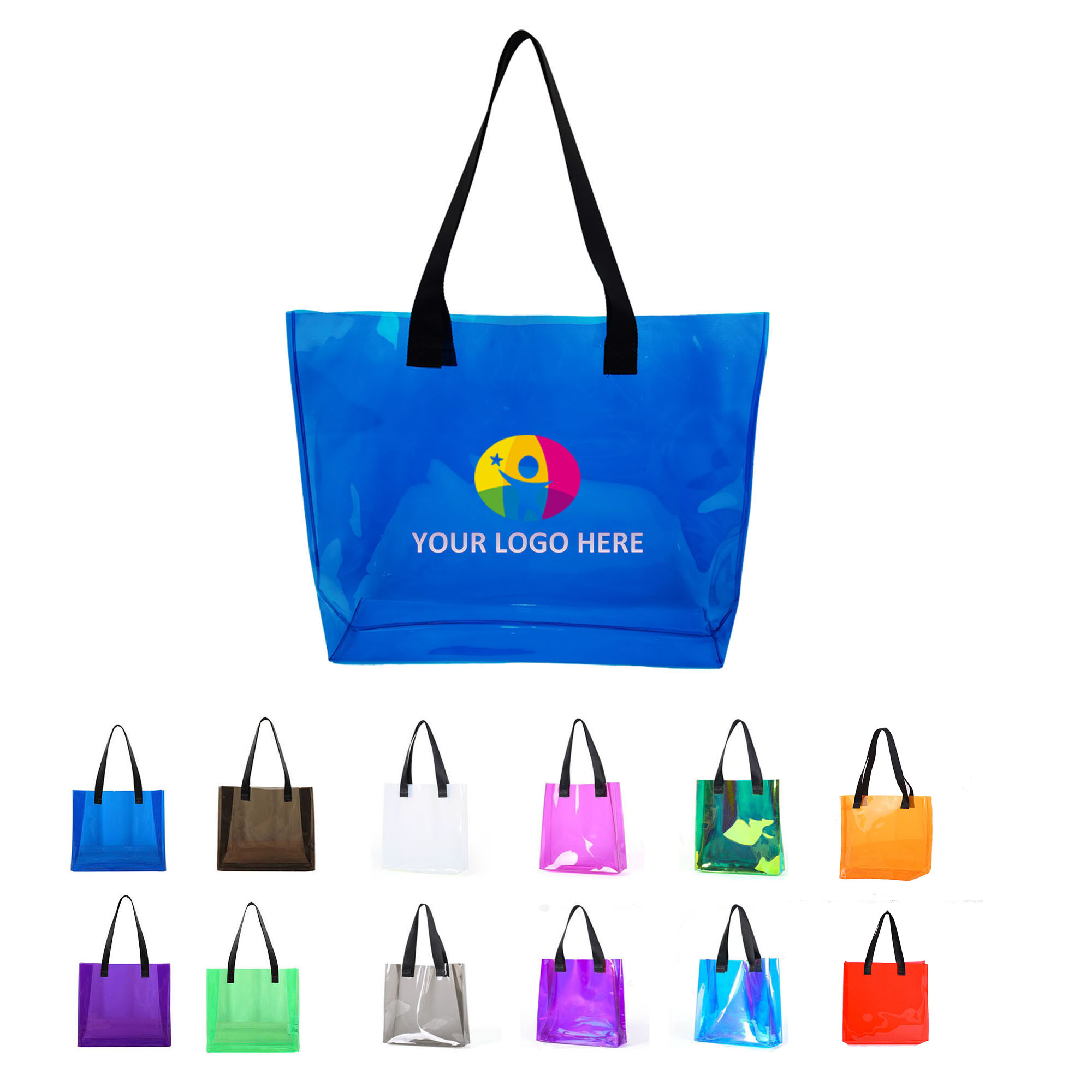 Plastic Clear Tote Bag 3