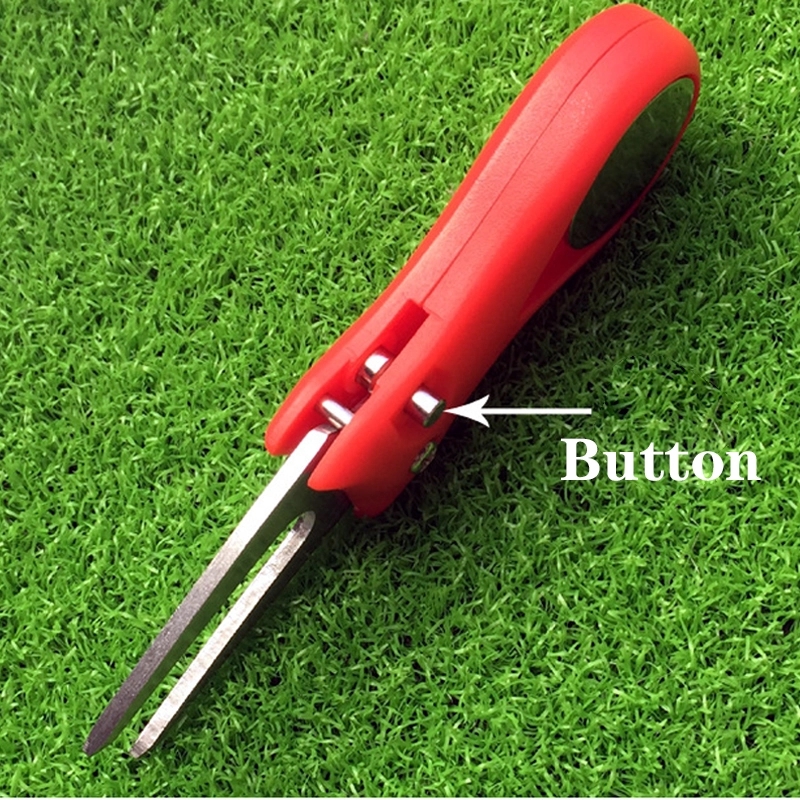 Foldable Repair Tool Magnetic Ball Marker Golf Pitch 3