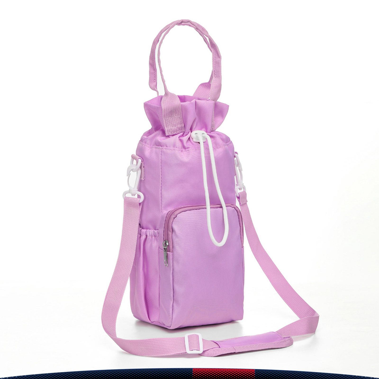 Janie Insulated Drawstring Water Bottle Bag 3